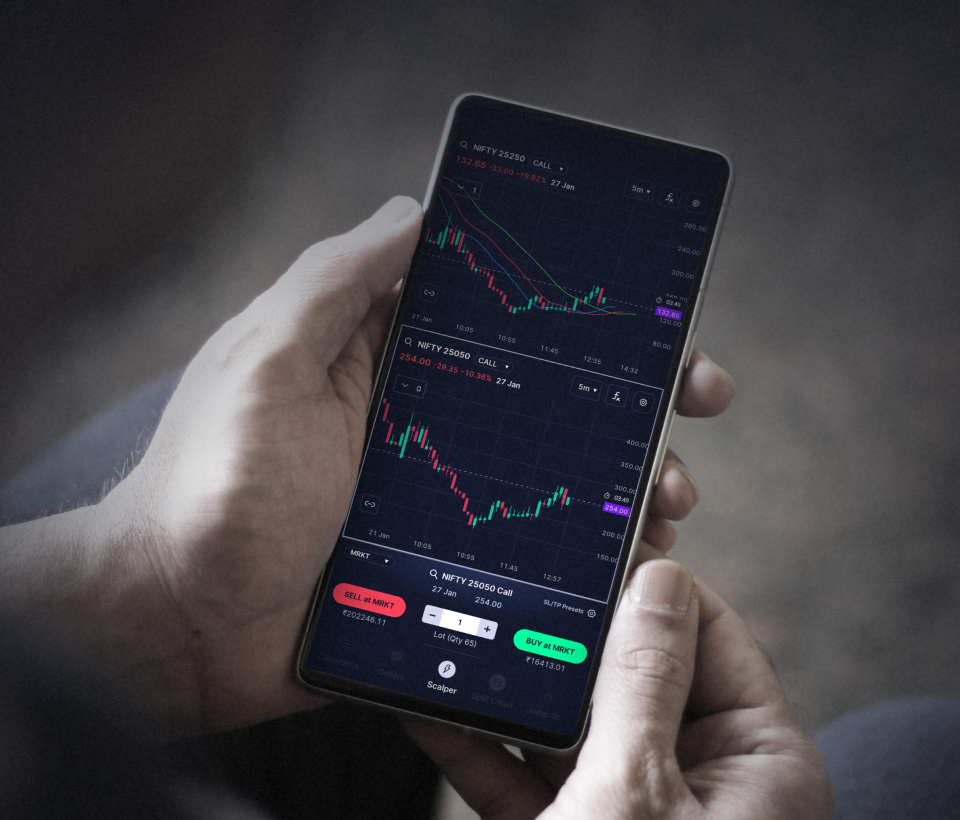 Scalper joystick feature